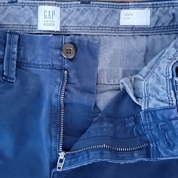 Gap blue chinos Size 28 - Picture 8 of 14